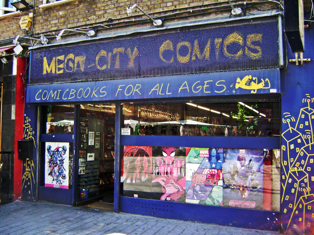 The Fiver – Five of the Best Comic Book Shops in London - Londontopia