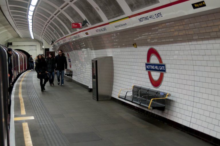 Notting Hill Gate Tube Station History - Londontopia