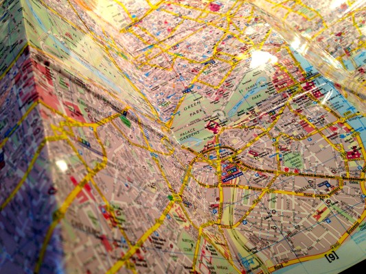 Folded Map - No Longer Needed