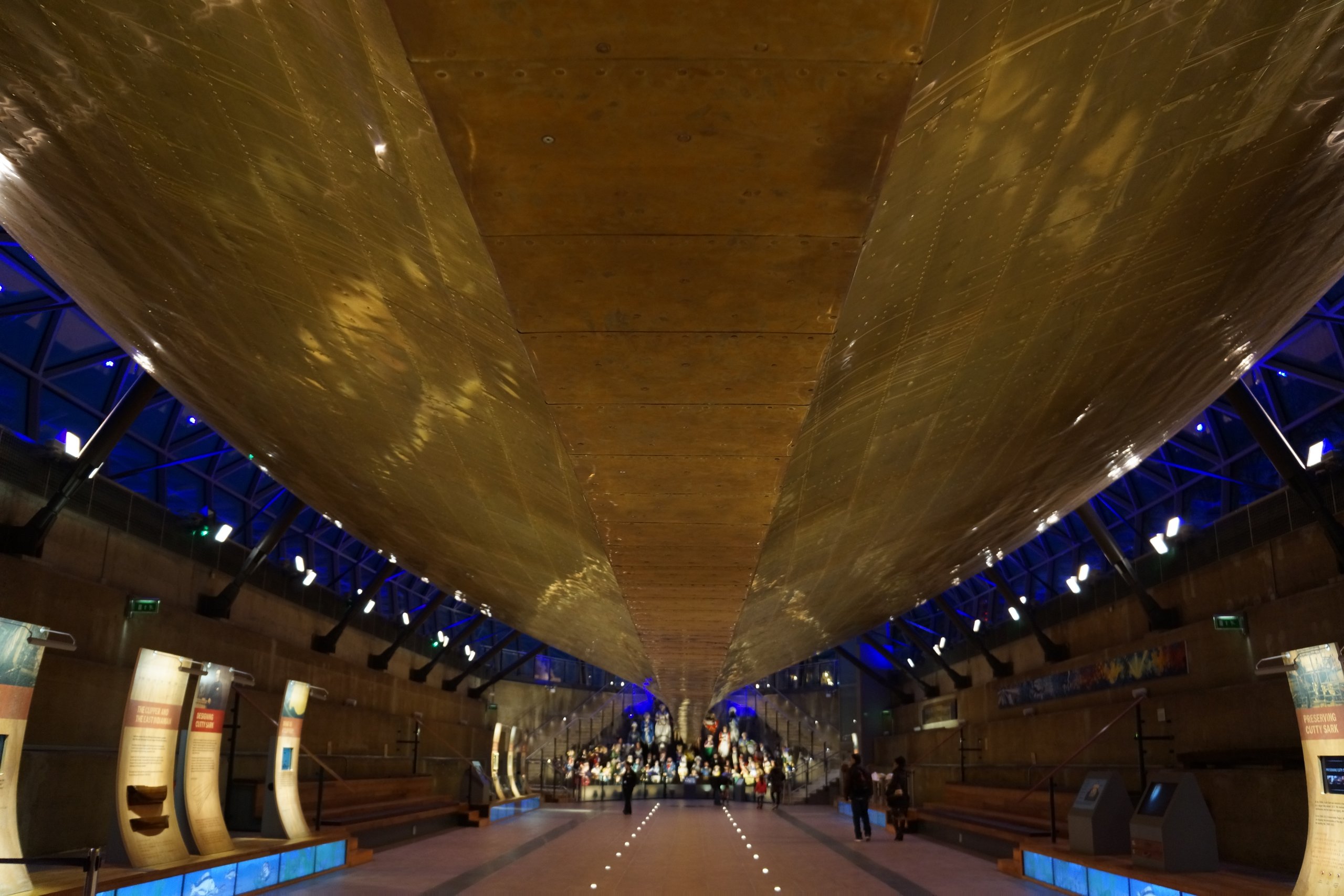 London Photo: View of the Cutty Sark From Below