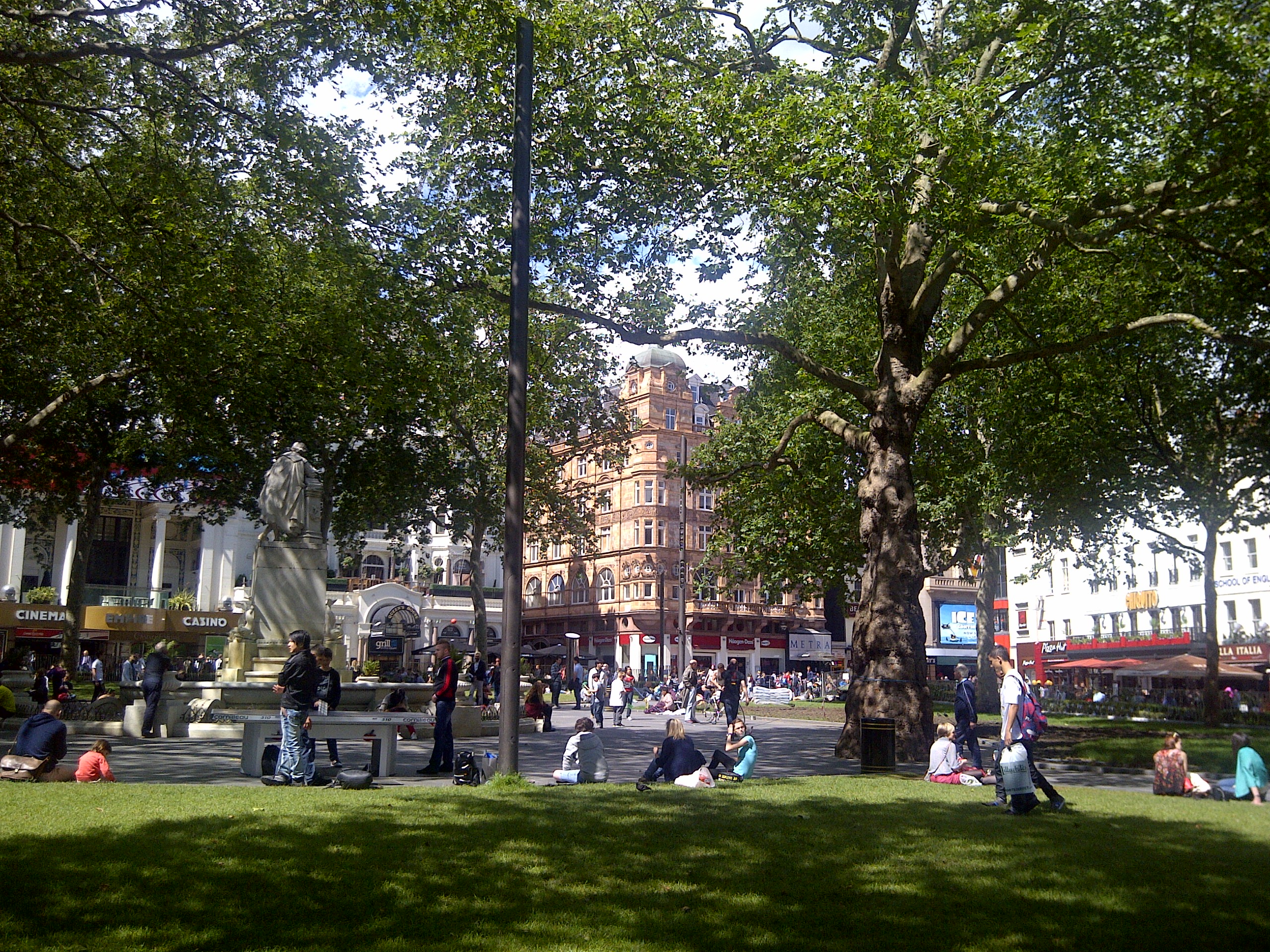 London Places: Ten Random Facts and Figures about Leicester Square You