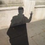 Shadow selfie