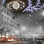 Christmas in London: Check out These Magical Images that Show Modern London Superimposed with London&#8217;s Christmas Past