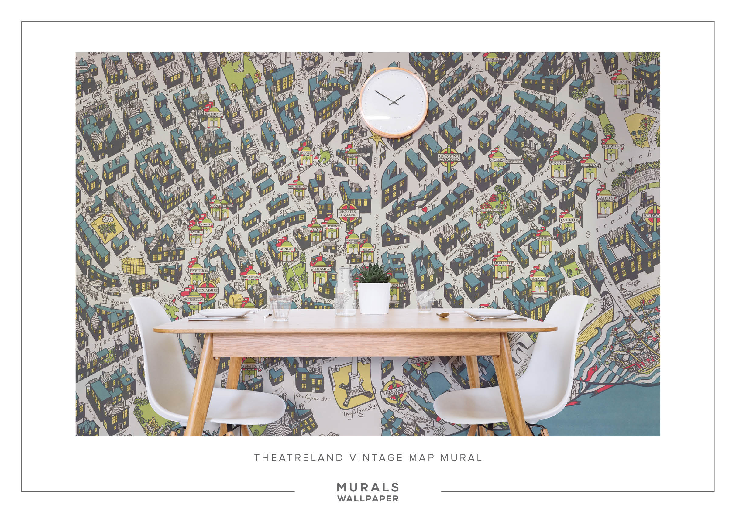 Cool Product Alert: Stunning Wallpaper Murals of London from Murals