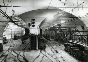 Car depot and workshop - Mail Rail