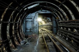Floodgate in Tunnels under Mount Pleasant - Mail Rail