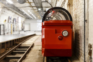 New Mail Rail passenger train