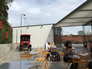 The Postal Museum courtyard cafe