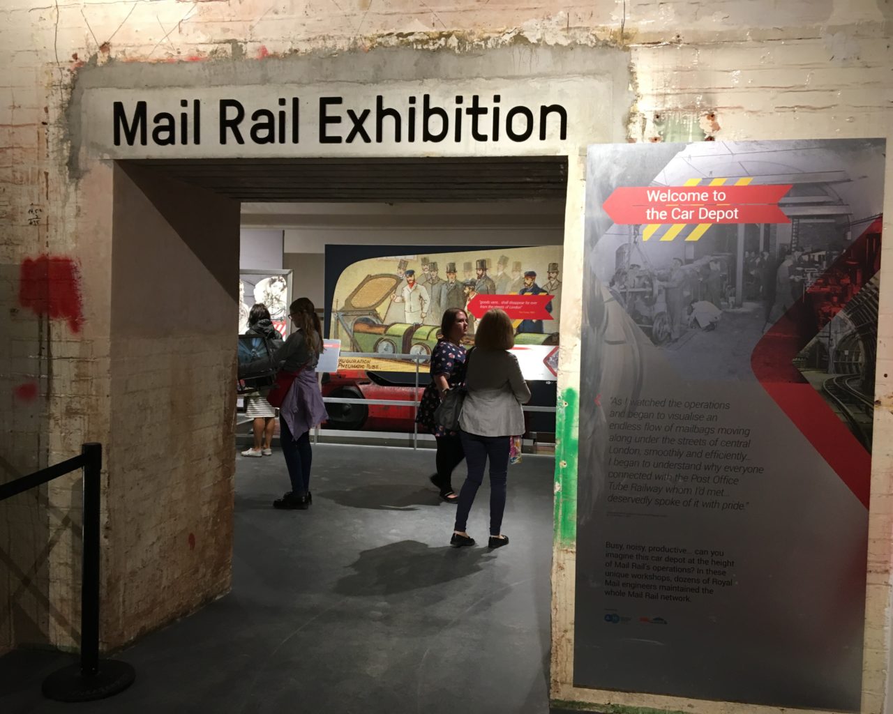 Mail Rail Exhibition