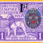 Laura Porter on a stamp