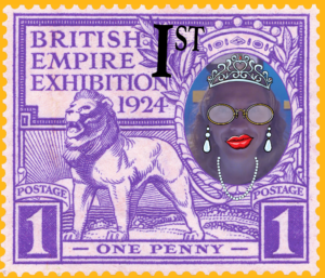 Laura Porter on a stamp