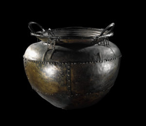 Battersea Cauldron, on loan from Trustees of the British Museum. © Trustees of the British Museum