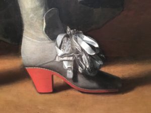 Charles IIs shoe