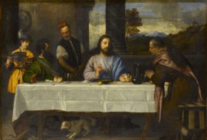 Titian, The Supper at Emmaus, c.1530