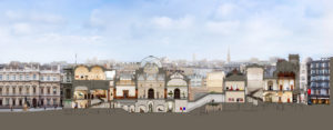 New Royal Academy - Cross-section of the Royal Academy's site in 2018