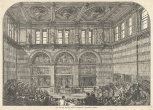 New Royal Academy - The Lecture Theatre, 1870