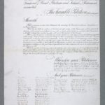 Petition from the Mistresses of Dulwich High School, 1884.