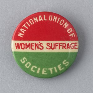 NUWSS lapel pin Parliamentary Art Collection