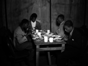 Lunch at Clapham South, 1948. Copyright: TopFoto