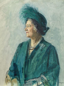 Michael Noakes - Queen Elizabeth The Queen Mother © Anya and Jonathan Noakes