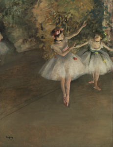 Two Dancers on a Stage - Hilaire-Germain-Edgar Degas, 1874
