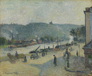 Place Lafayette, Rouen - Camille Pissarro, 1883