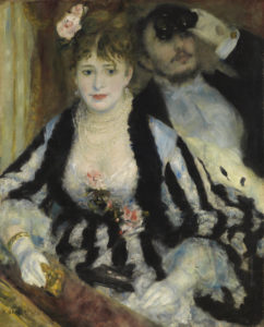 La Loge (Theatre Box) - Pierre-Auguste Renoir, 1874
