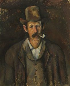 Man with a Pipe - Paul Cézanne, c. 1892-6