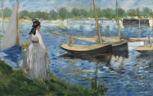 Banks of the Seine at Argenteuil - Edouard Manet, 1874