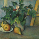 Pot of Primroses and Fruit –  Paul Cézanne, c. 1888-90