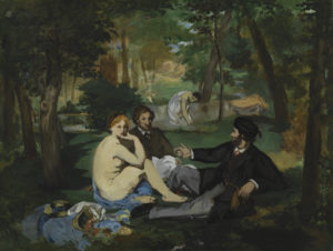 Déjeuner sur l'herbe - Edouard Manet, c. 1863-8