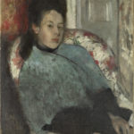 Portrait of Elena Carafa –  Hilaire-Germain-Edgar Degas, c. 1875