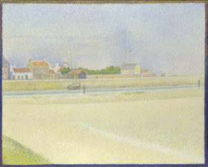 The Channel of Gravelines, Grand Fort-Philippe - Georges Seurat, 1890