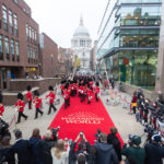 Wands At The Ready! Giant Harry Potter Wands Unveiled On Walk to St Paul&#8217;s Cathedral
