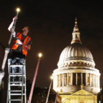 Wands At The Ready! Giant Harry Potter Wands Unveiled On Walk to St Paul&#8217;s Cathedral