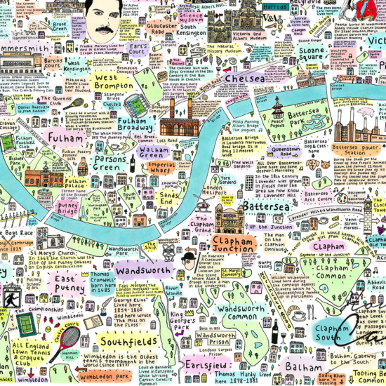 London Maps: Check Out This Beautiful New Map Of London History And 