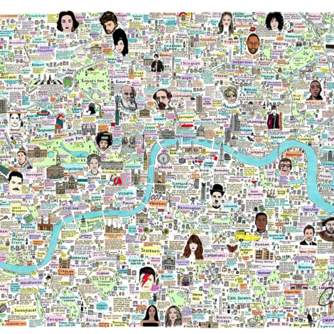 London Maps: Check Out This Beautiful New Map Of London History And 