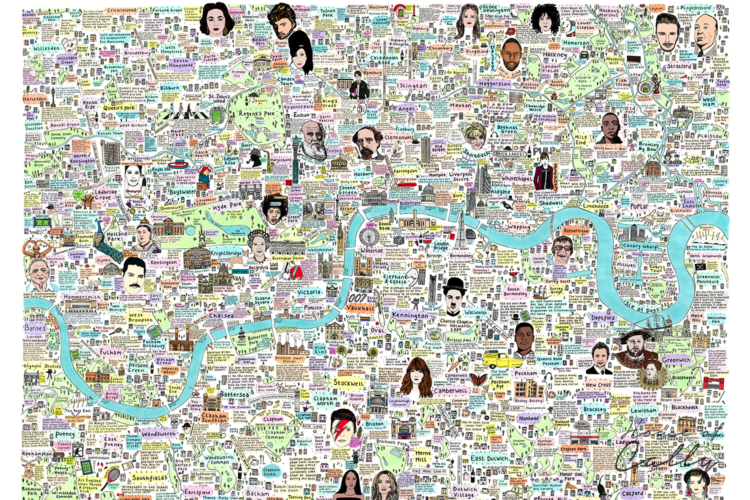 London Maps: Check Out This Beautiful New Map of London History and ...