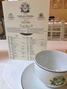 Mariage Frères - London tea salon
