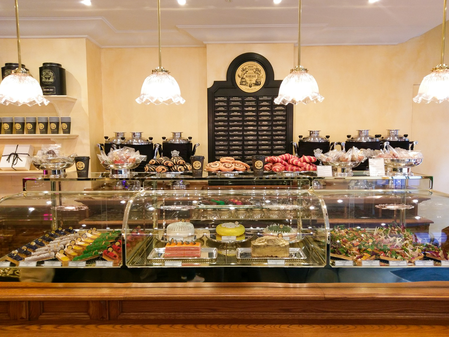 Mariage Frères tea emporium on A Little Bird - An Insiders Guide to London