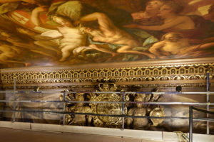 Painted Hall ceiling