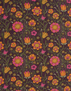 ‘Master Tuggies’ a screen printed cotton textile designed by Gillian Farr for Conran Fabrics, 19634. Private collection. Image(s) taken from ConranQuant Swinging