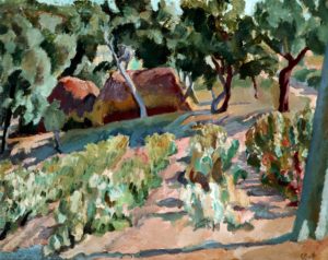 Vanessa Bell (1879 – 1961) - The Vineyard. Date unknown. The Atkinson, Lord Street, Southport. The Estate of Vanessa Bell, courtesy of Henrietta Garnett