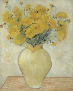 Christopher Wood - Yellow Chrysanthemums