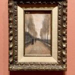 Vincent van Gogh – Alley Bordered by Trees , 1884