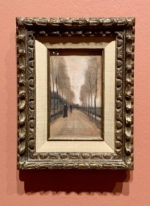 Vincent van Gogh - Alley Bordered by Trees , 1884