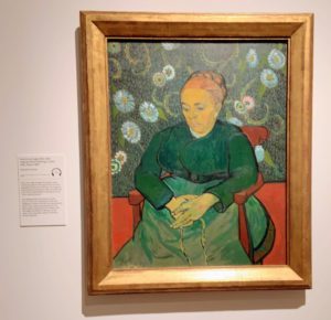 Vincent van Gogh - Augustine Roulin (Rocking a Cradle). Arles, March 1889