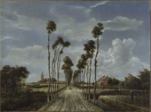 Meindert Hobbema - The Avenue at Middelharnis 1689