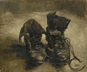 Vincent van Gogh – Shoes, 1886. Van Gogh Museum, Amsterdam (Vincent van Gogh Foundation)