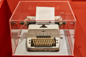 Jack's typewriter from The Shining (original prop).